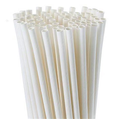 Papirnate slamice bele 25cm 500/1